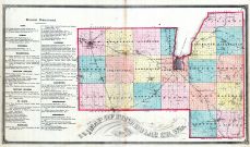 County Map - Business Directory, Fond du Lac 1874